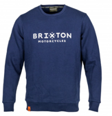 BRIXTON - Sweatshirt Brixton print – Royal blue XXL