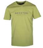 BRIXTON - T-Shirt Compass - Moss green - L