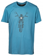 BRIXTON - T-Shirt X-Light - Horizon blue - L