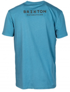 BRIXTON - T-Shirt X-Light - Horizon blue - L